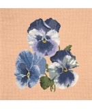 Elizabeth Bradley, Blooms, PANSIES - 16x16 pollici Elizabeth Bradley - 4