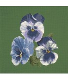 Elizabeth Bradley, Blooms, PANSIES - 16x16 pollici Elizabeth Bradley - 7