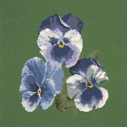 Elizabeth Bradley, Blooms, PANSIES - 16x16 pollici Elizabeth Bradley - 6