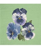 Elizabeth Bradley, Blooms, PANSIES - 16x16 pollici Elizabeth Bradley - 8