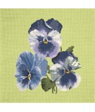 Elizabeth Bradley, Blooms, PANSIES - 16x16 pollici Elizabeth Bradley - 9