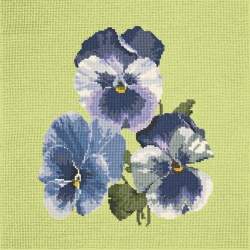 Elizabeth Bradley, Blooms, PANSIES - 16x16 pollici Elizabeth Bradley - 8