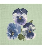 Elizabeth Bradley, Blooms, PANSIES - 16x16 pollici Elizabeth Bradley - 10