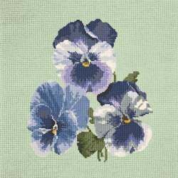 Elizabeth Bradley, Blooms, PANSIES - 16x16 pollici Elizabeth Bradley - 9