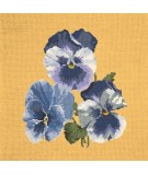 Elizabeth Bradley, Blooms, PANSIES - 16x16 pollici Elizabeth Bradley - 12